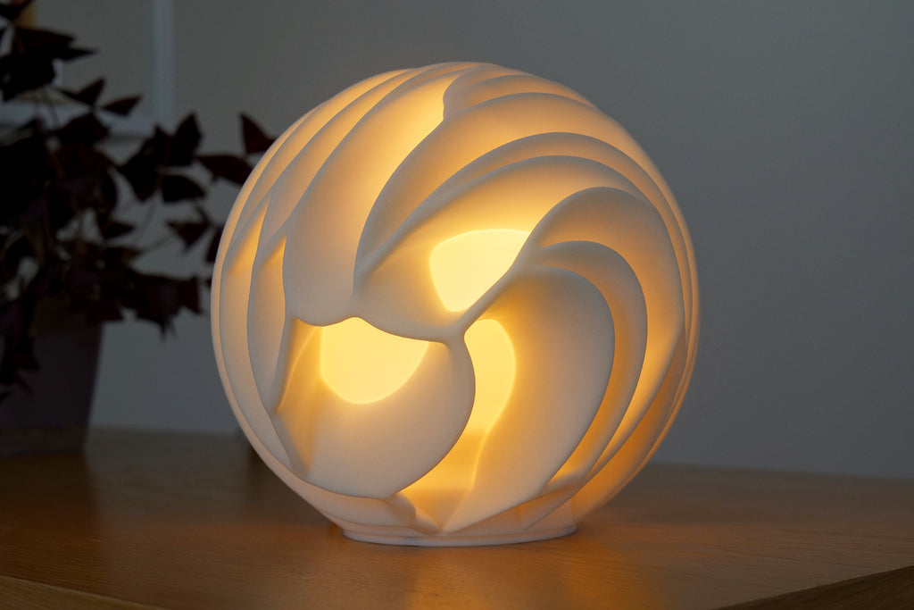 Lava sculpted Lamp